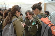 Mladé izraelské vojačky (ilustrační foto: Jan Šimeček)